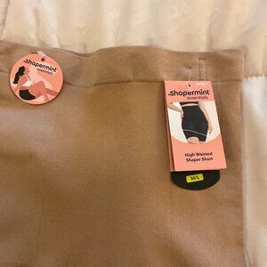 NWT Shapermint Essentials, High Waisted Shaper Short M/L